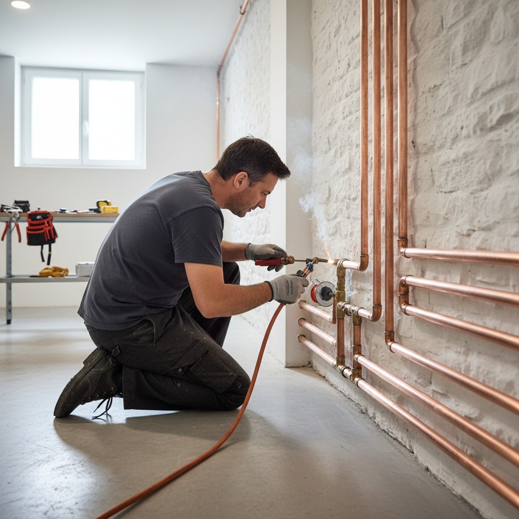 Projet de Plomberie et sanitaire - Photo 1